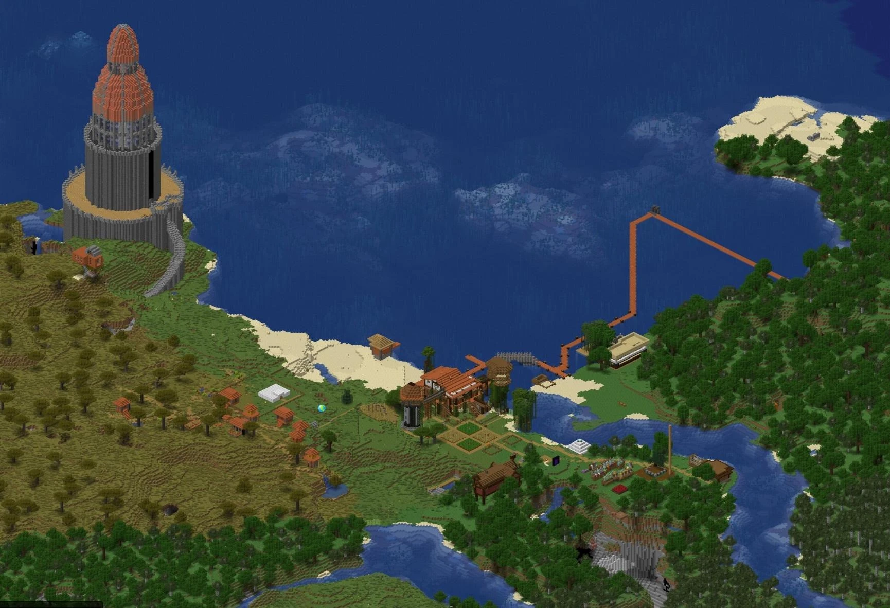 Screenshot of Minecraft World